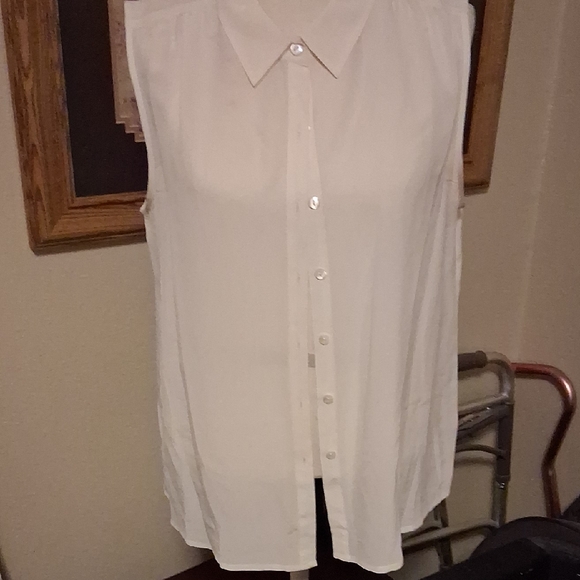 Pure Collection Cream Blouse - Picture 1 of 3